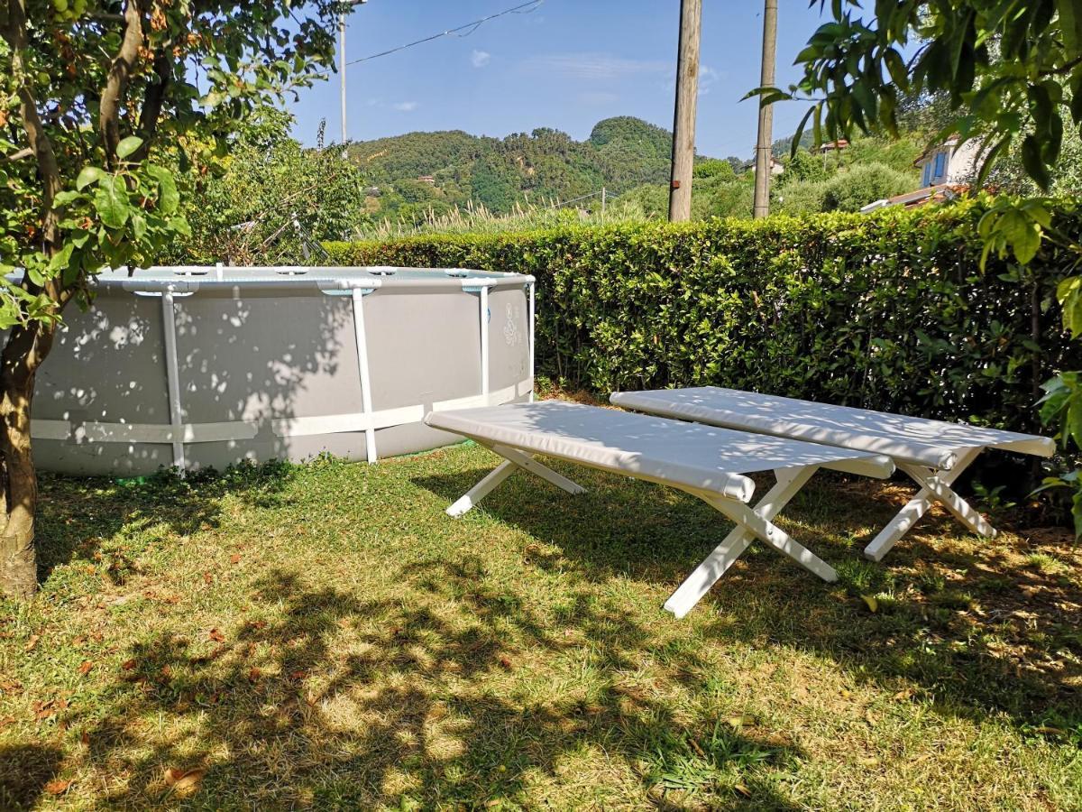 Parte Di Casa Con Giardino E Piscina Villa Pietrasanta Exterior photo