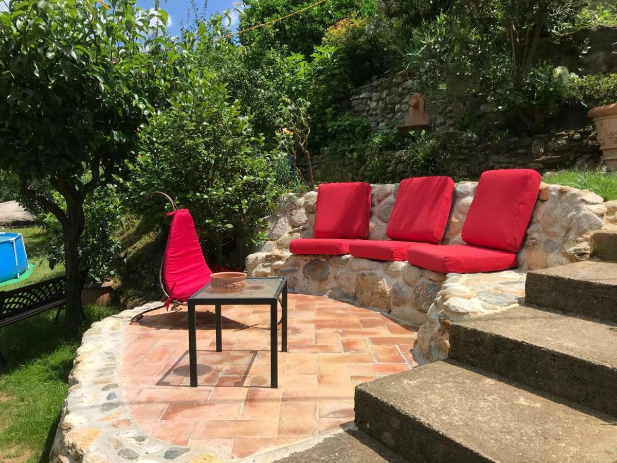 Parte Di Casa Con Giardino E Piscina Villa Pietrasanta Exterior photo